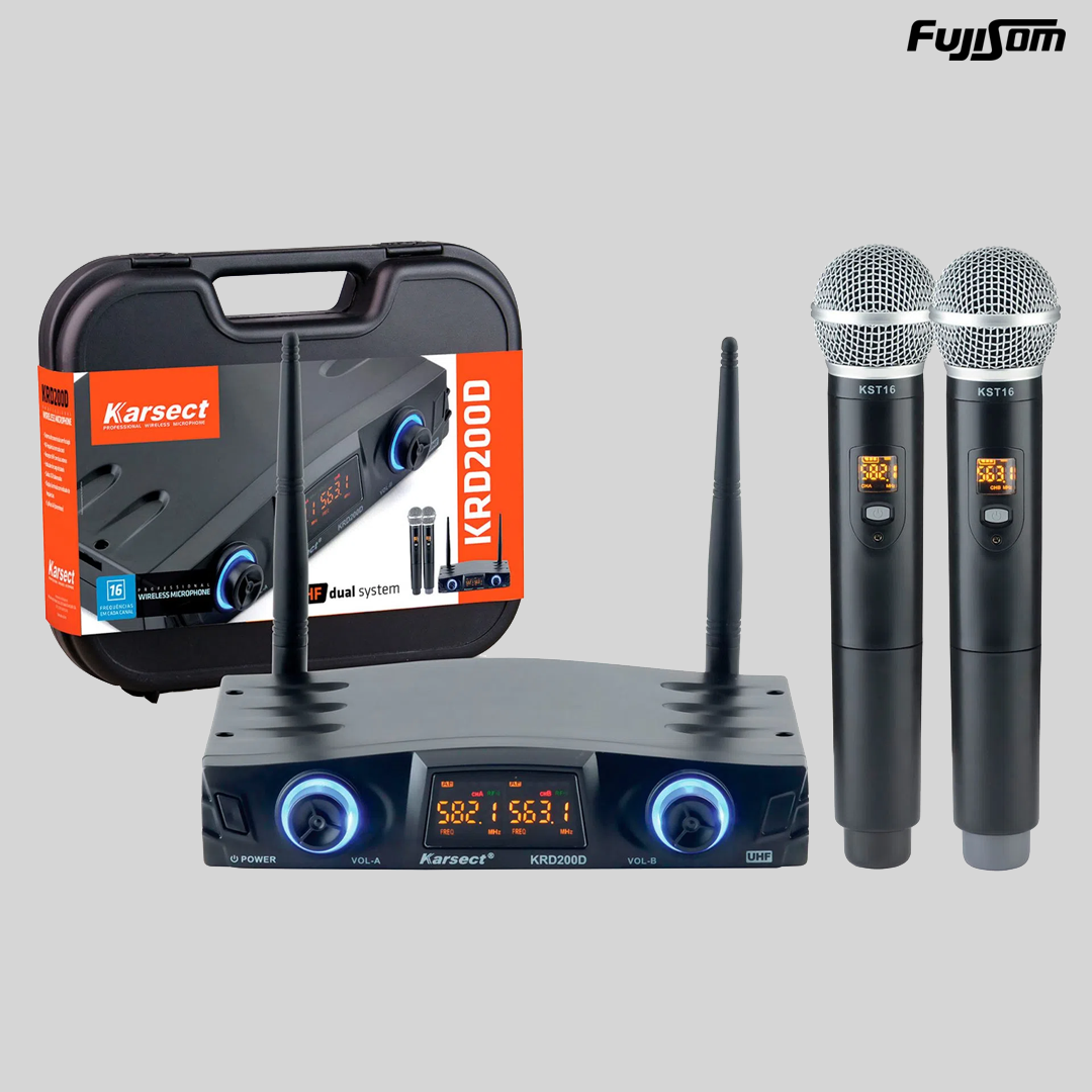 Microfone sem Fio Karsect