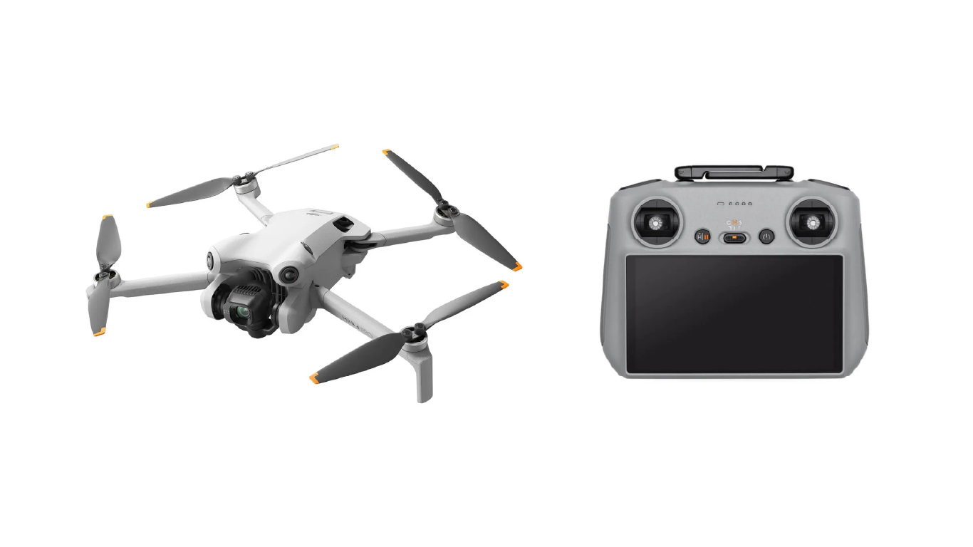 Drone convencional usado no curso de pilotagem